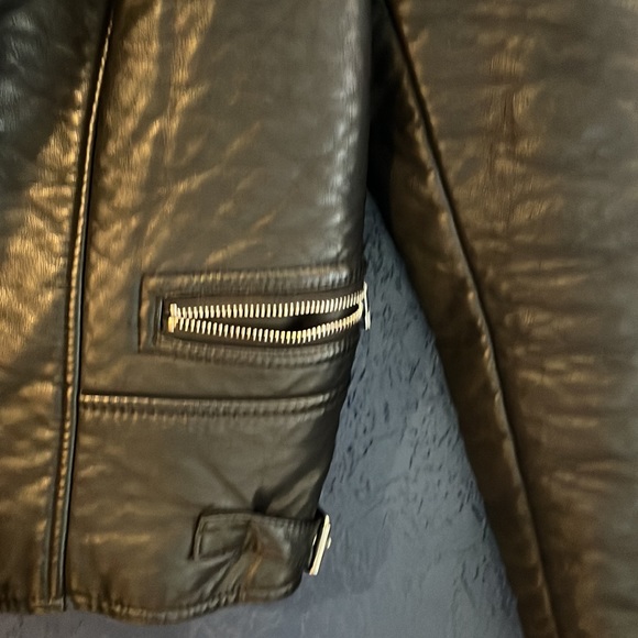 Wildflower Leather Jacket. Size Small. - Picture 3 of 7